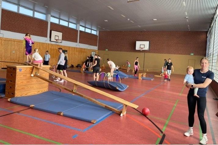 Kinderturngruppe beim LV Oelde