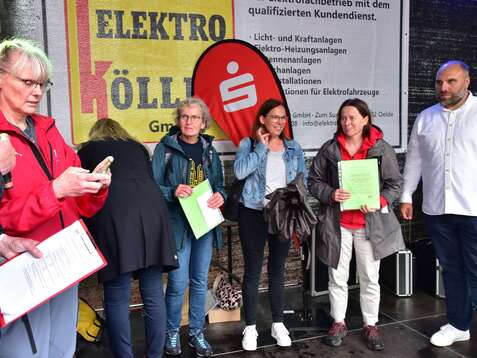 Siegerehrung Oelder Citylauf 2025