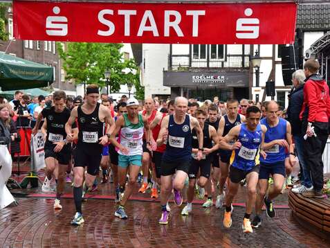 Oelder Citylauf 2025 Start 10-km-Lauf