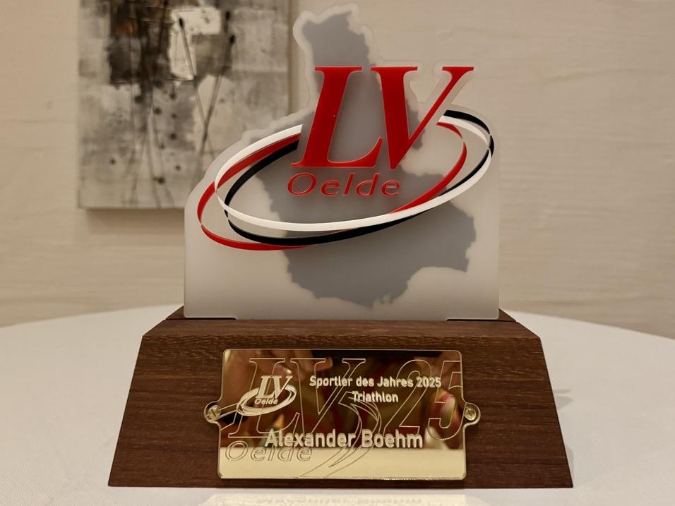 LV Oelde Troph&auml;e Sportler:innen-Ehrung